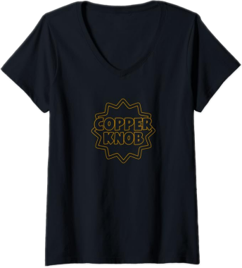 CopperKnob Outline V-Neck